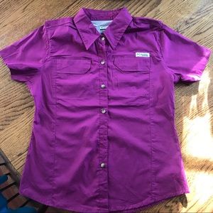NWT Columbia PFG women’s short sleeve shirt